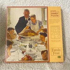 Family Feast Hallmark Puzzle